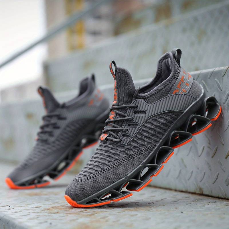 Shmuel - Zapatillas Deportivas Casuales Con Cordones y Diseño Geométrico