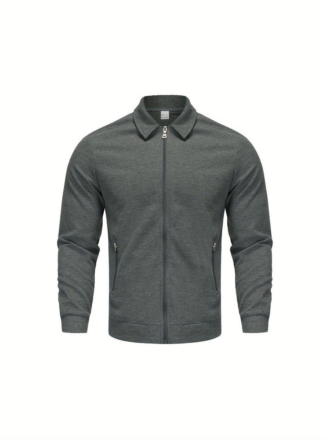 Marvin - Chaqueta Informal De Poliéster Con Cremallera
