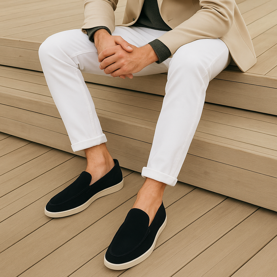 Gebhard - Mocasines Elegantes de Ante