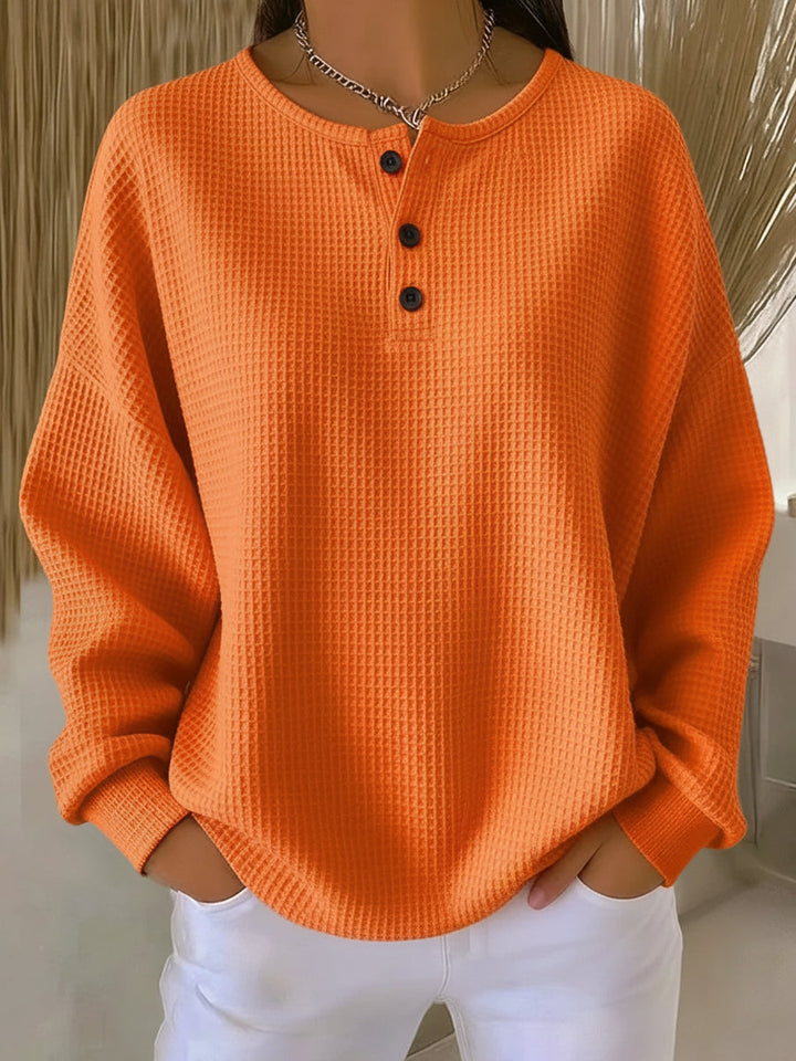 Myah - Sudadera Informal con Cuello redondo