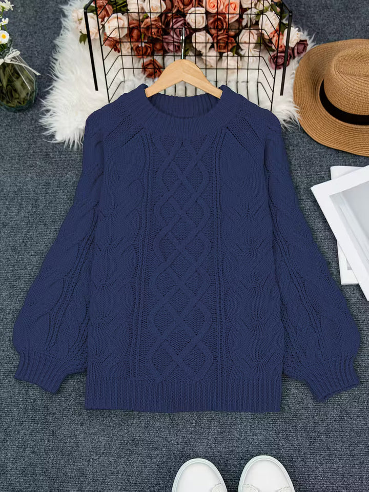 Elayra - Jersey De Punto Holgado Informal
