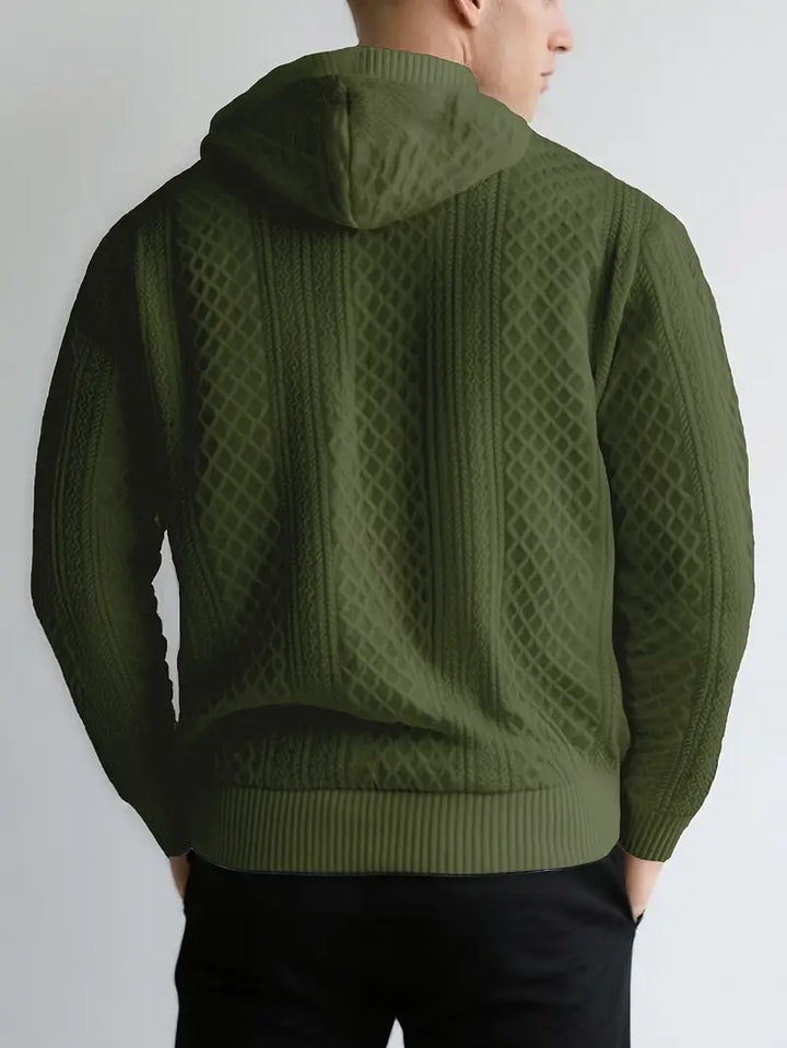 Karah - Sudadera Con Capucha De Manga Larga De Punto