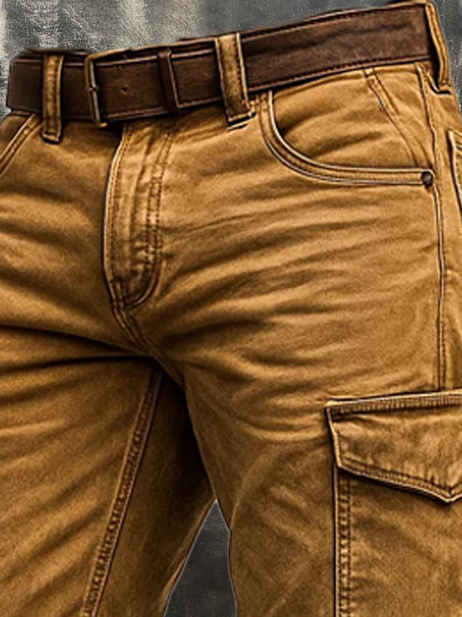 Bracewell - Pantalones Tácticos Vintage Para Exteriores Con Múltiples Bolsillos