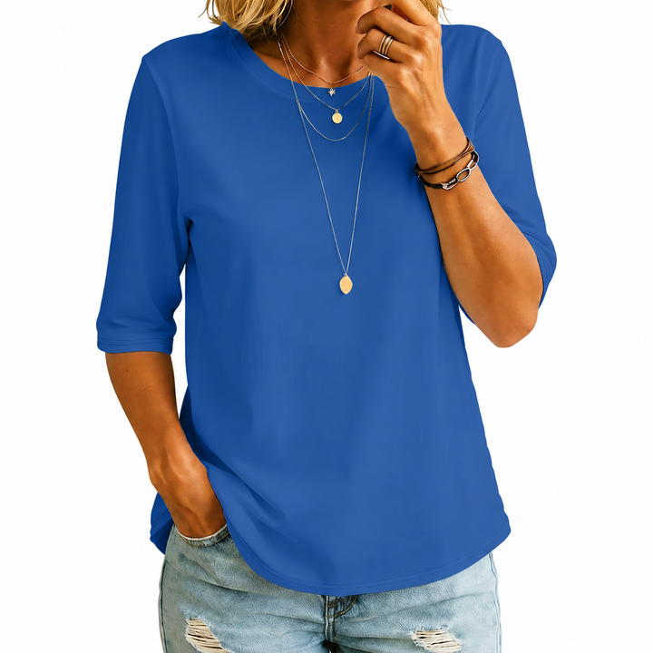 Uththara - Camiseta Cómoda De Manga Corta