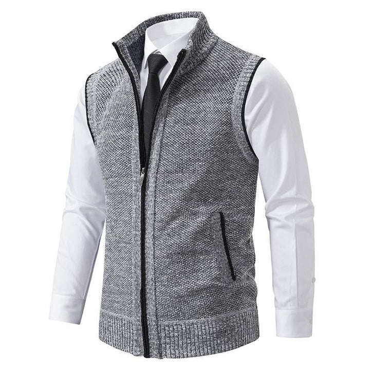 Bremer - Chaleco De Punto Polar Sin Mangas
