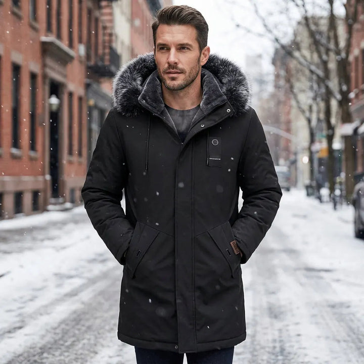 Falkner - Chaqueta Parka Con Capucha Cortavientos