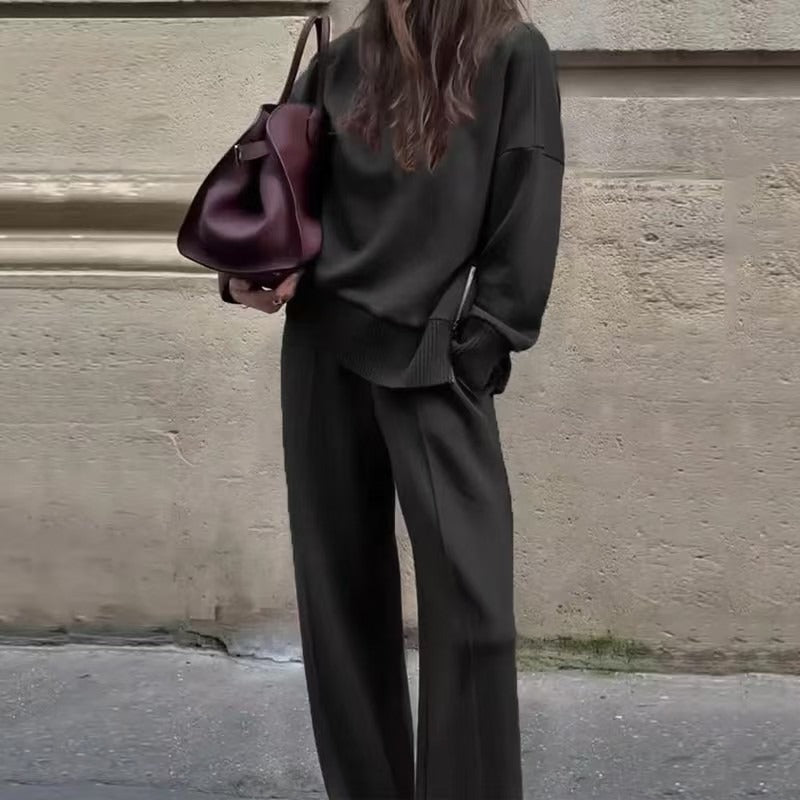 Nogaelle - Elegante Conjunto de Sudaderas Holgadas
