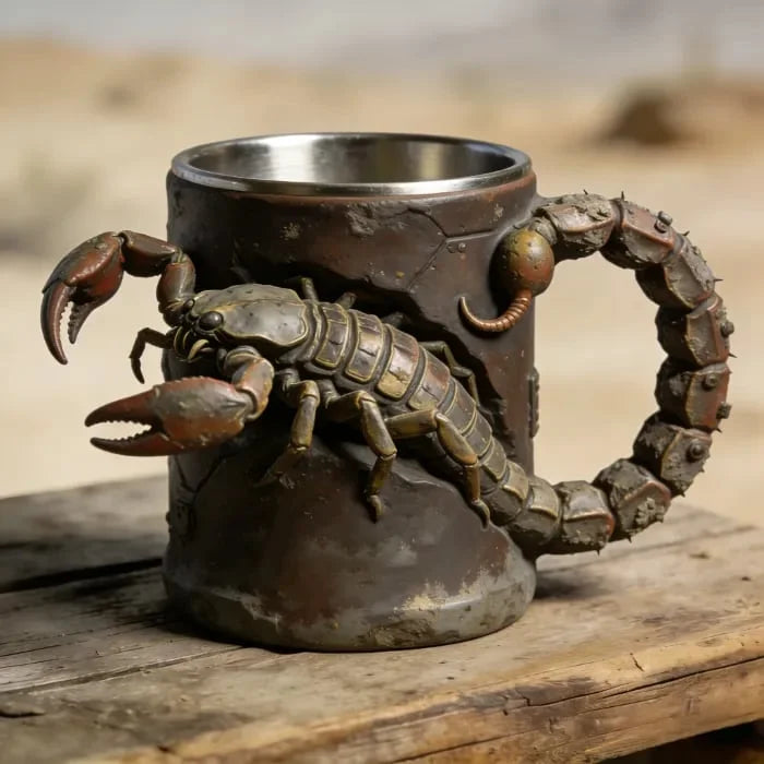 HazardCup - Taza de Edición Limitada con Escorpión Radiactivo Monstruoso