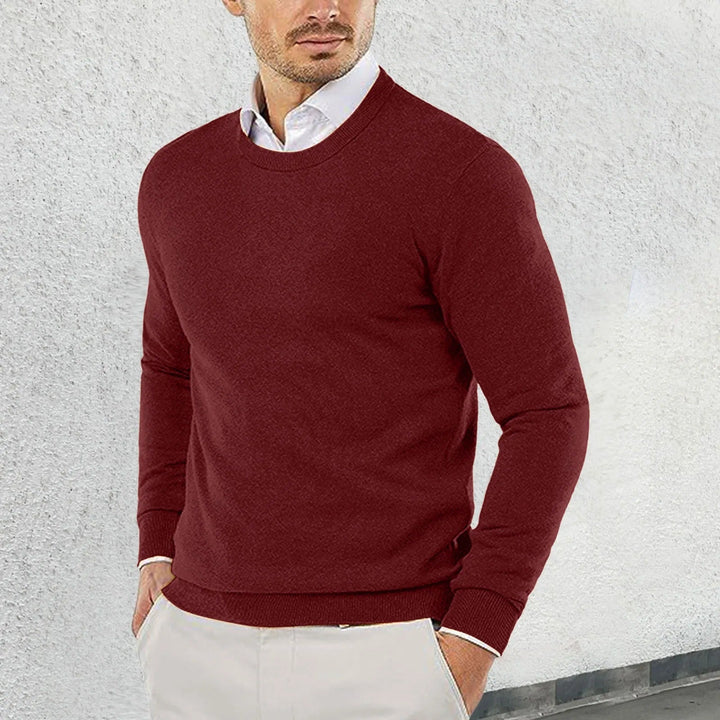 Ronny - Jersey De Algodón Con Cuello Redondo
