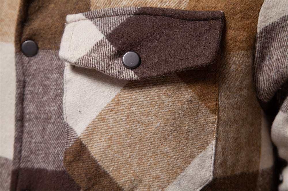 Newman - Chaqueta Con Solapa De Invierno