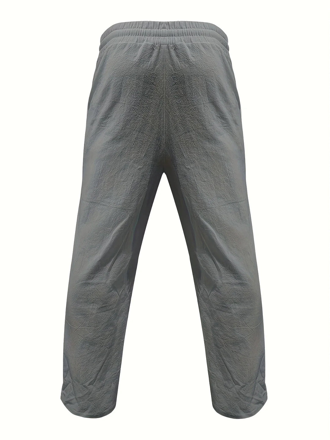 Beslan - Pantalones Elegantes De Pierna Recta Con Botones Dorados