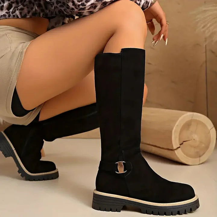 Laneya - Botas Altas Con Cremallera