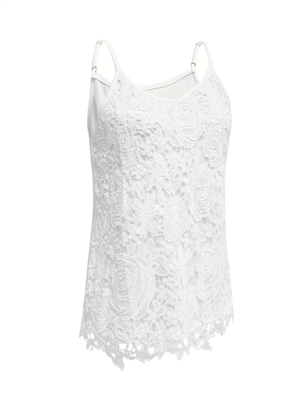 Juna - Elegante Sin Mangas Enlace Top Con Cuello En V