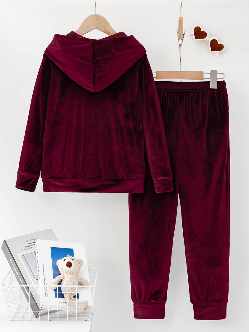 Tiferet - Elegante Conjunto de Sudadera Con Capucha y Pantalones