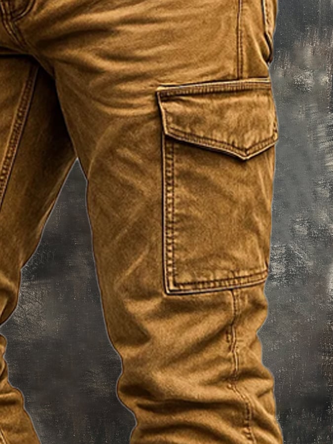 Bracewell - Pantalones Tácticos Vintage Para Exteriores Con Múltiples Bolsillos