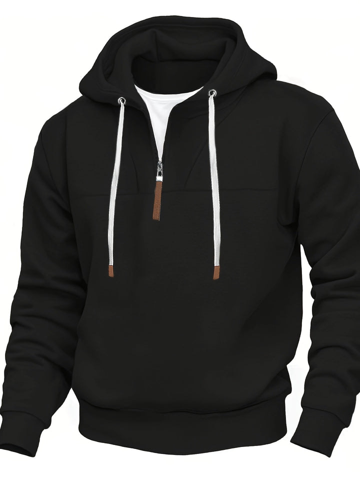 Kolton - Sudadera Con Capucha Y Medios Cremallera