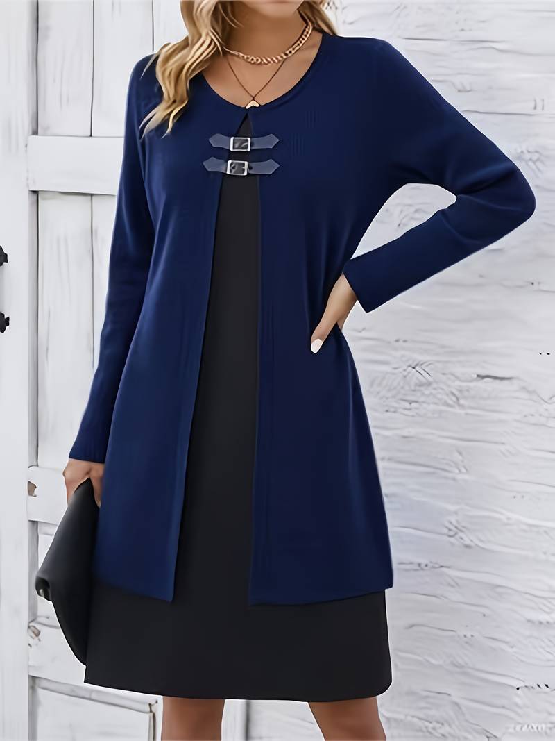 Shirahoshi - Traje De Dos Piezas Con Cuello Redondo Para Otoño e Invierno