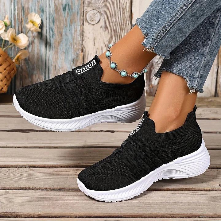 Lioray - Zapatillas Deportivas De Rayas Informales