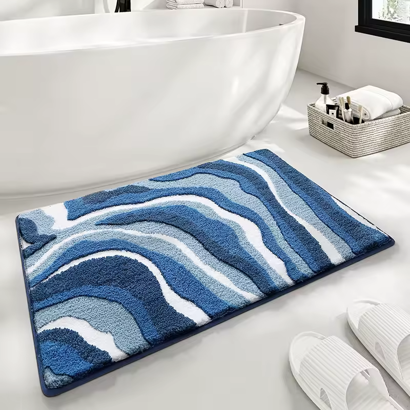 EarthLoom - Alfombra De Baño Antideslizante