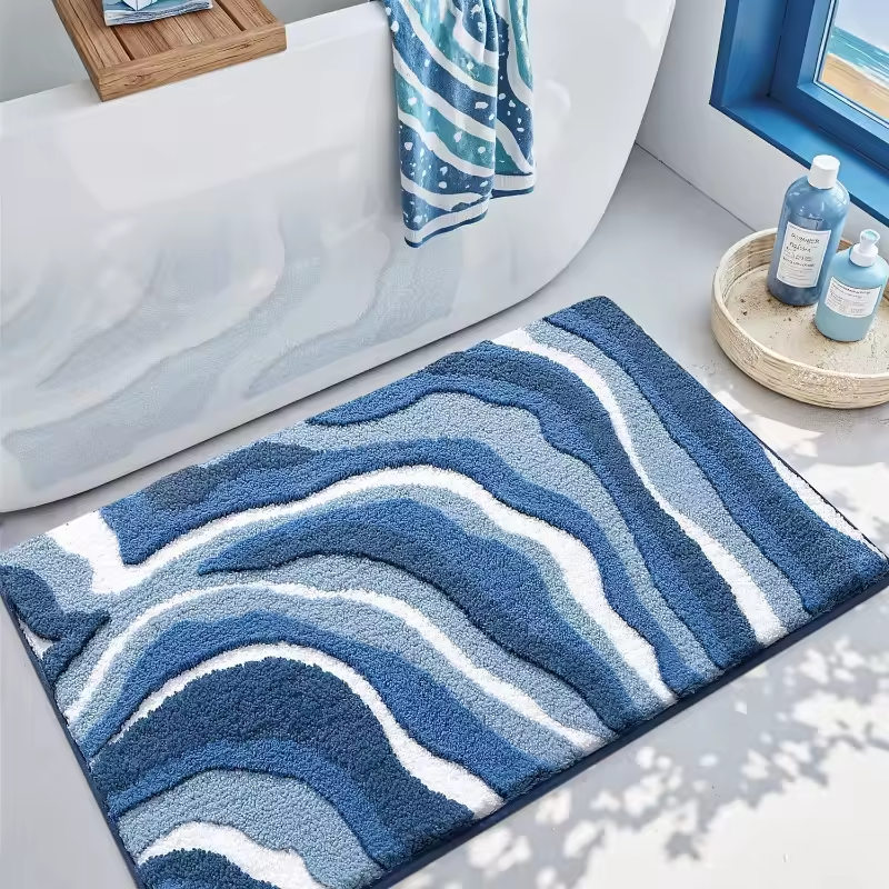 EarthLoom - Alfombra De Baño Antideslizante