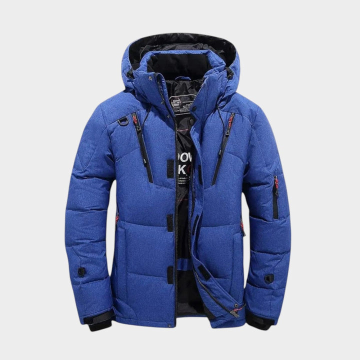 Alaxis - Chaqueta Acolchada Con Capucha y Bolsillos con Cremallera