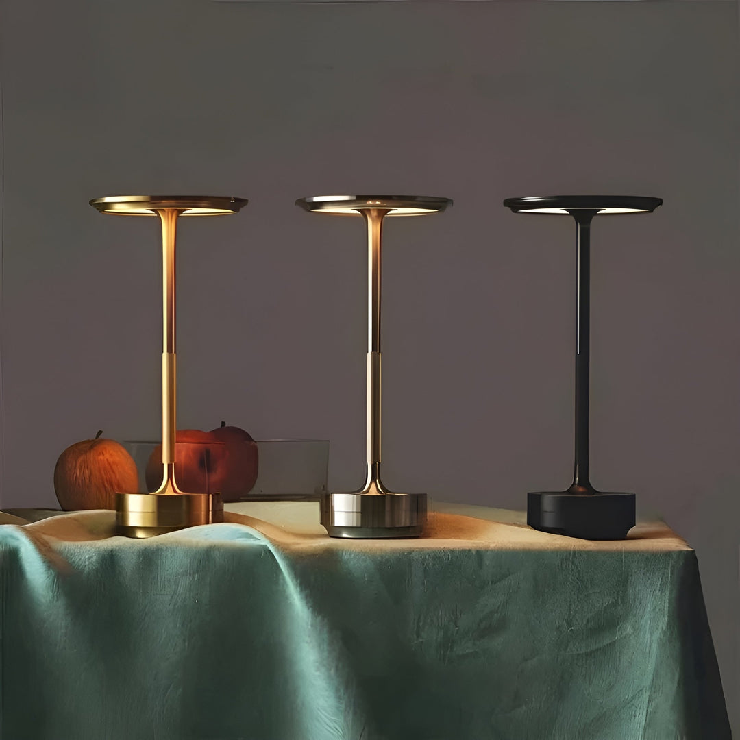 GlowPulse - Lámpara De Mesa Inalámbrica y Recargable