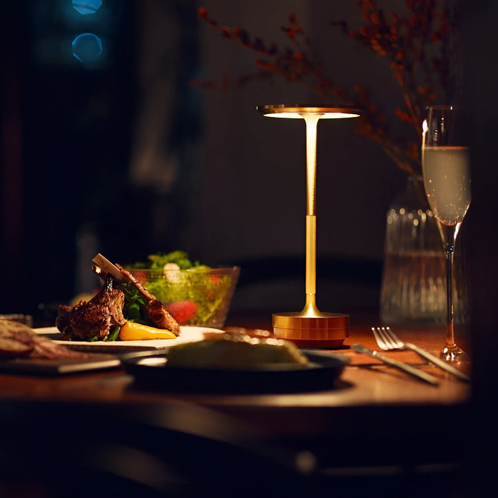 GlowPulse - Lámpara De Mesa Inalámbrica y Recargable