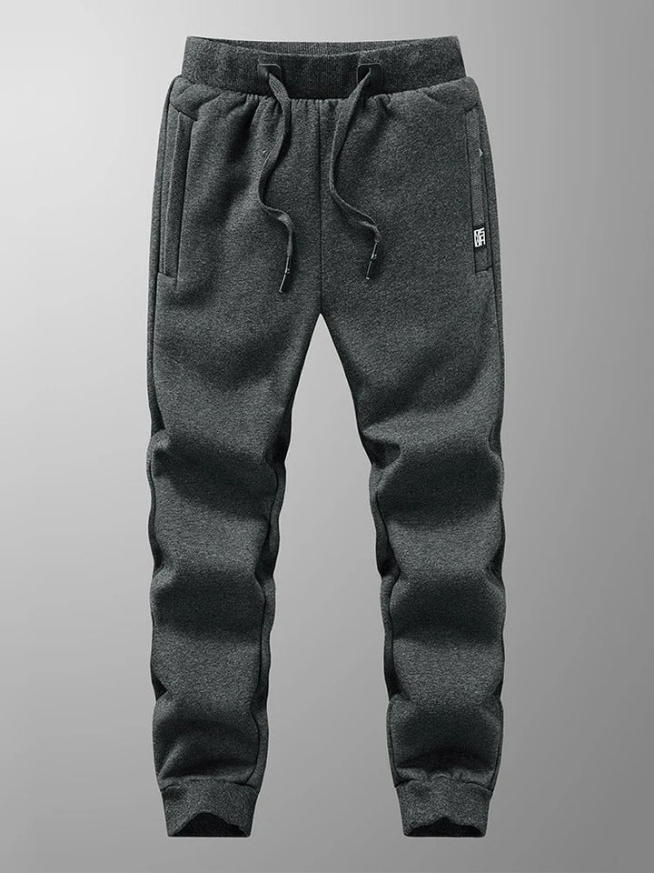 Tarik - Grueso Caliente Vellón Pantalones De Chándal