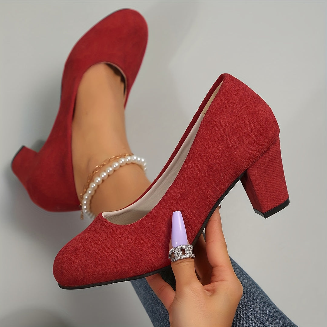 Kirstten - Zapatos De Tacón De Ante