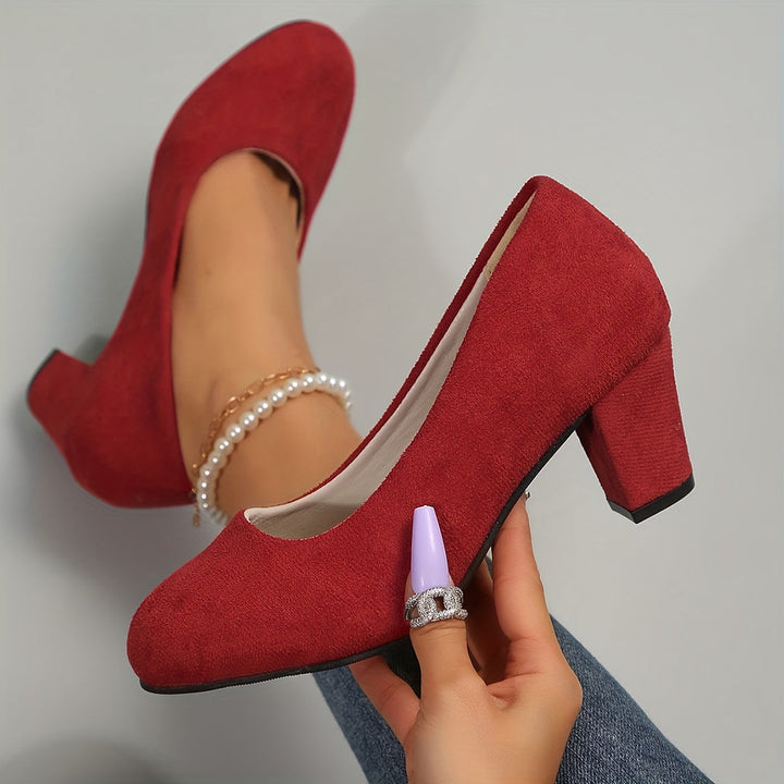 Kirstten - Zapatos De Tacón De Ante