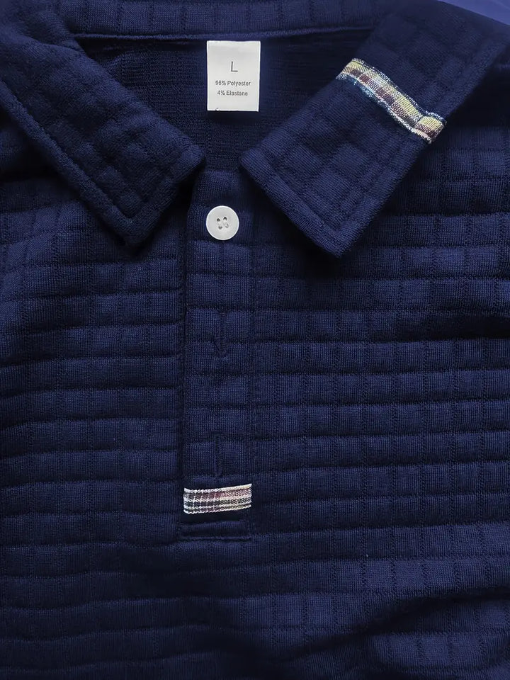 Ephraim - Polo Con Textura y Bolsillo En La Manga