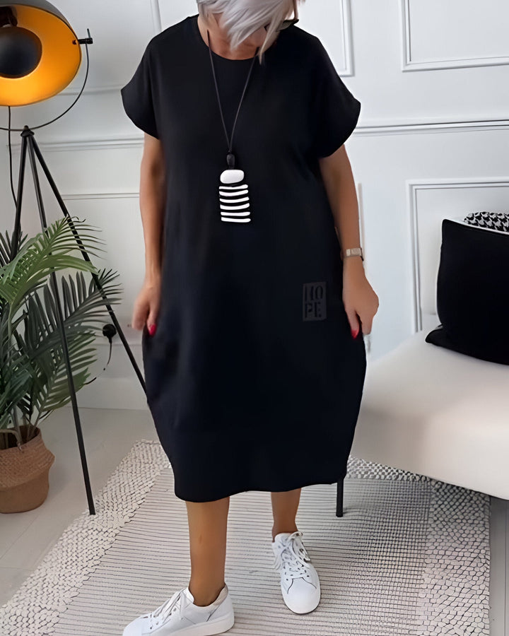 Jocelyn - Vestido Informal y Cómodo Con Bolsillos