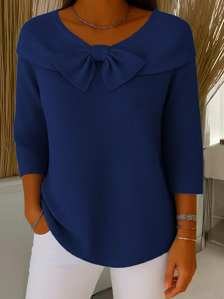 Mylie - Jersey De Punto Con Cuello Redondo