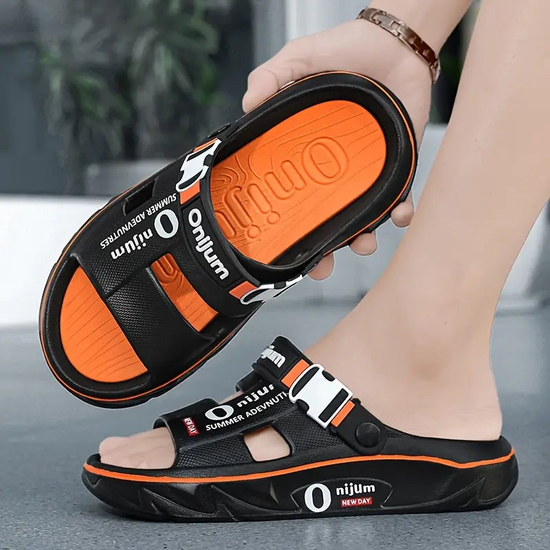 Stelios - Sandalias Informales De Verano Para Exterior