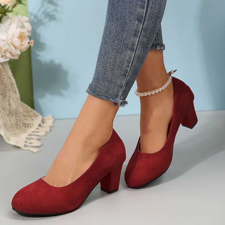 Kirstten - Zapatos De Tacón De Ante