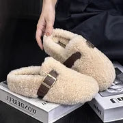Zilvia - Zapatos Cálidos De Lana De Cordero Estilo Hada