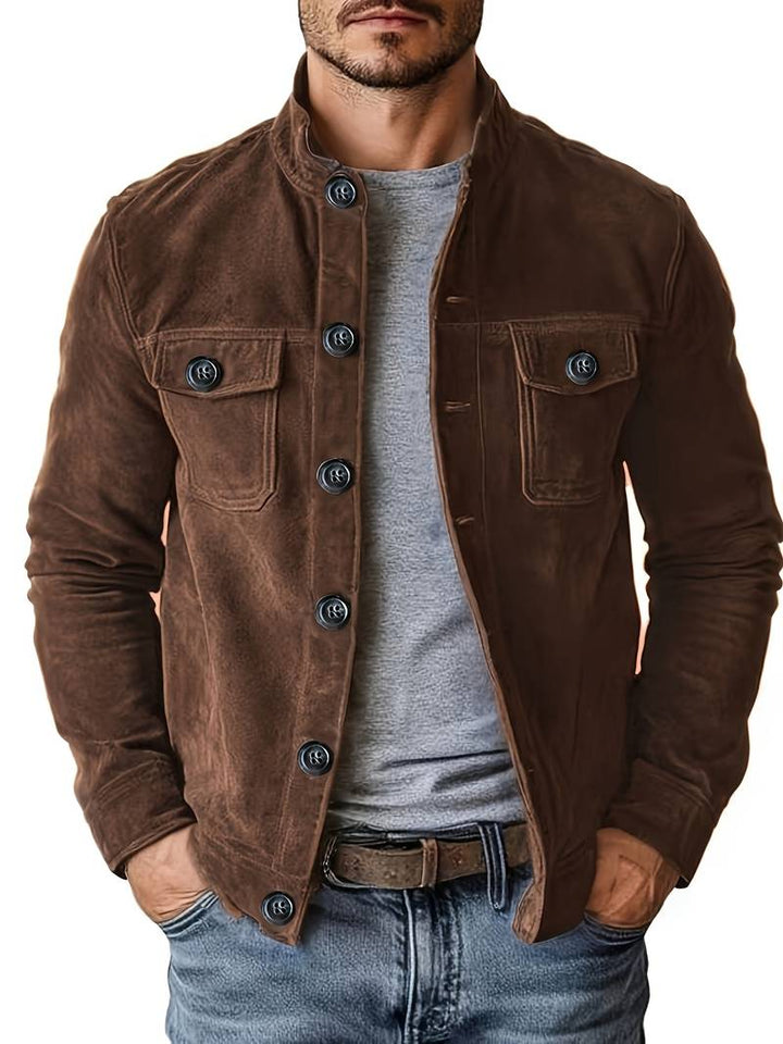 Neeman - Chaqueta Informal de Manga Larga Con Bolsillo