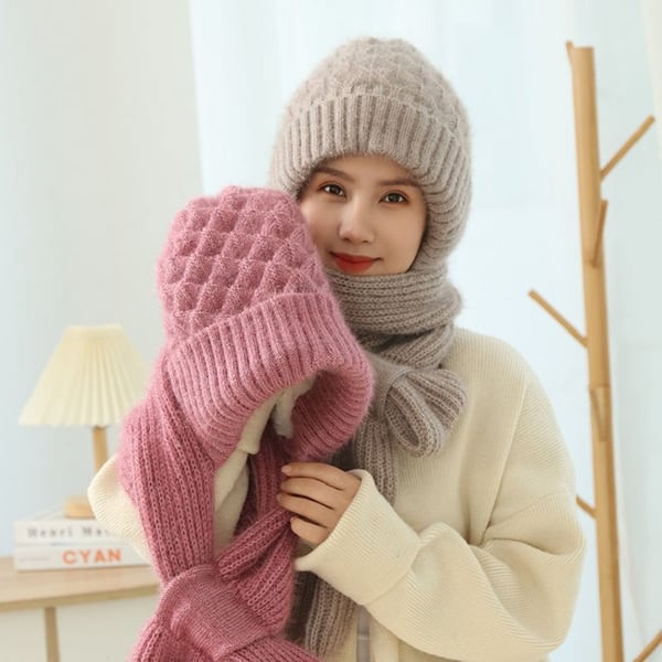 Abelina – Protección Auditiva Integrada Gorro Cortavientos Bufanda