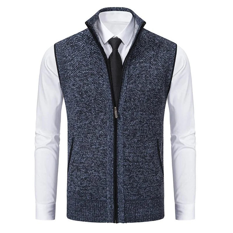 Bremer - Chaleco De Punto Polar Sin Mangas