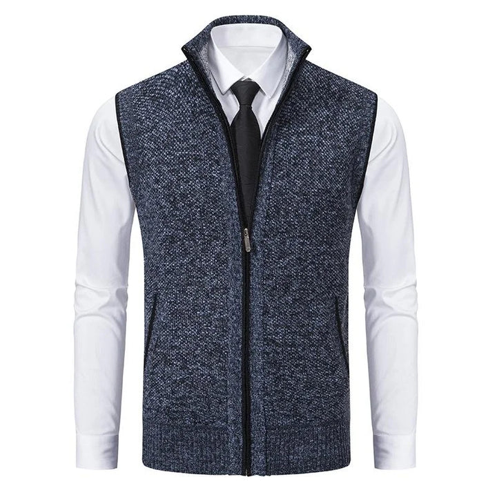 Bremer - Chaleco De Punto Polar Sin Mangas
