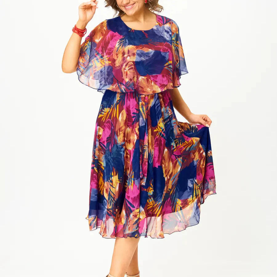 Catarina - Vestido Cómodo y Vaporoso De Gasa