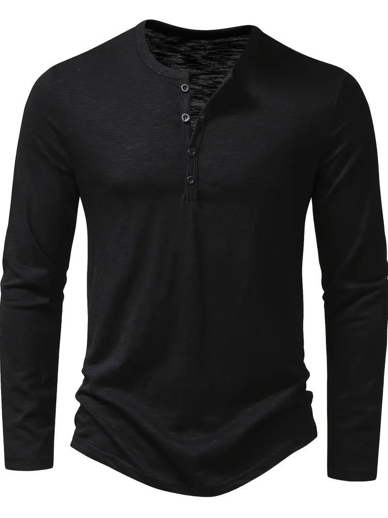 Wyatt - Elegante Camisa De Manga Larga