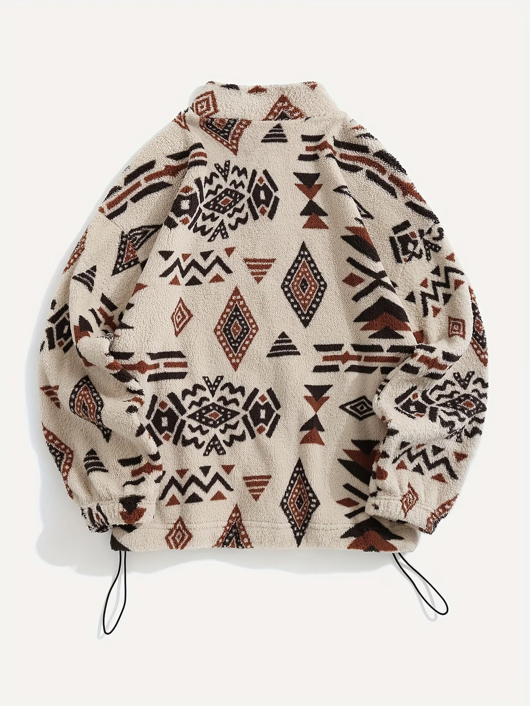 Esra - Chaqueta De Manga Larga Con Estampado Geométrico