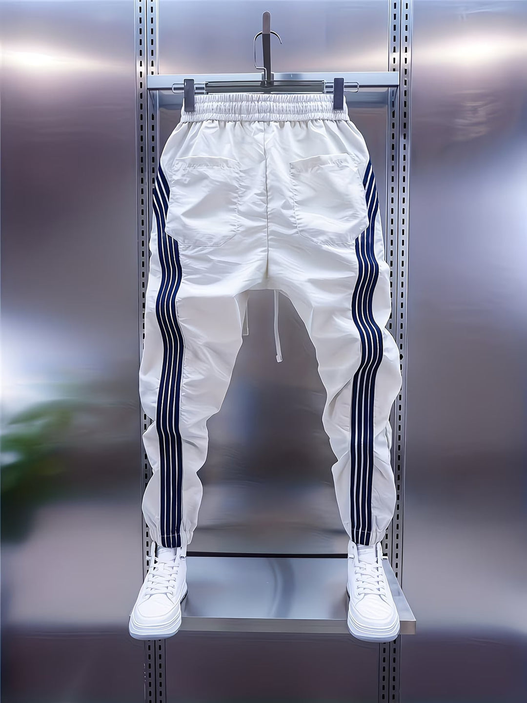 Itzik - Pantalón Informal Con Bolsillos Traseros