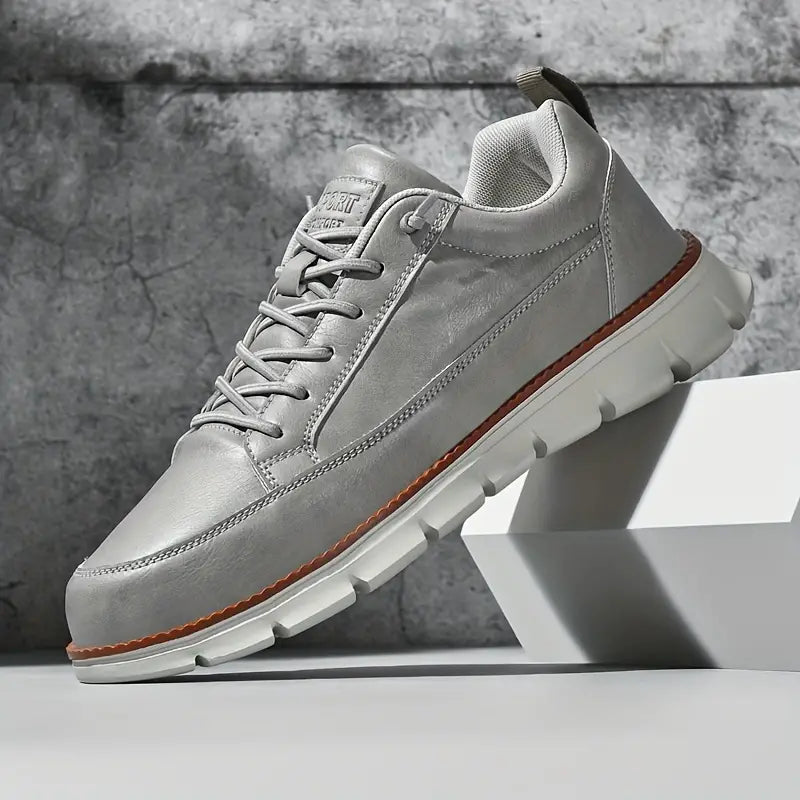 Dewey - Zapatillas De Cuero Transpirables