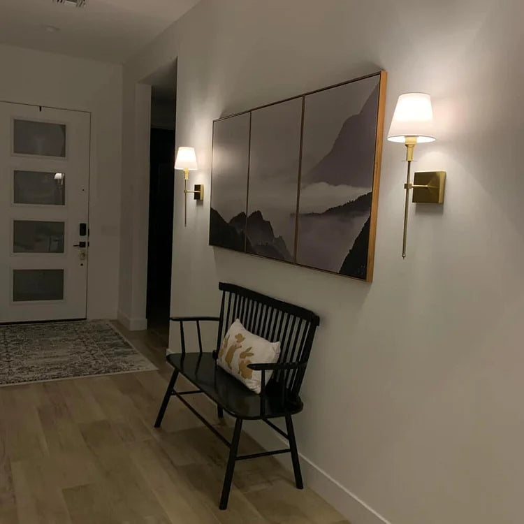 LumiGlow - Lámpara De Pared Inalámbrica Recargable ( 2 Paquetes )