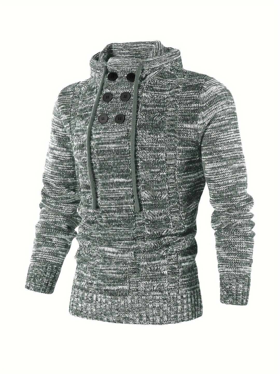 Damiaan - Sudadera Con Capucha De Manga Larga Informal