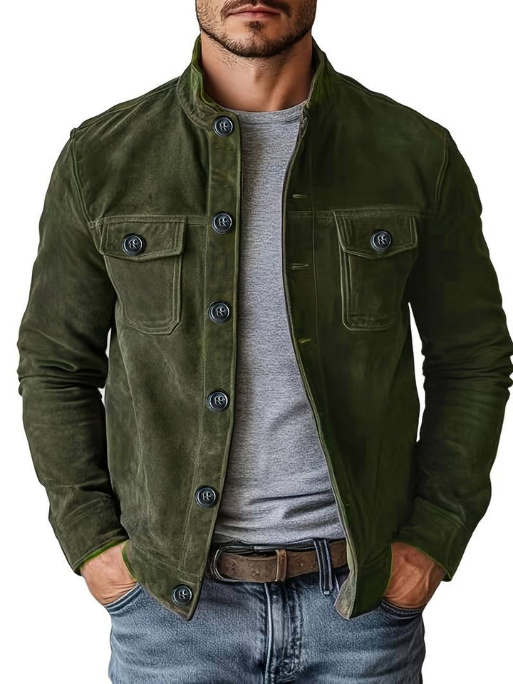 Neeman - Chaqueta Informal de Manga Larga Con Bolsillo