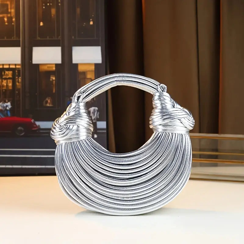 Kamila - Bolsos Esculturales con Forma de Fideo