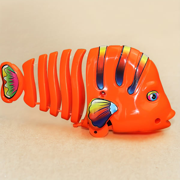FishyWinds - Juguete De Plástico Con Forma De Pez De Cuerda